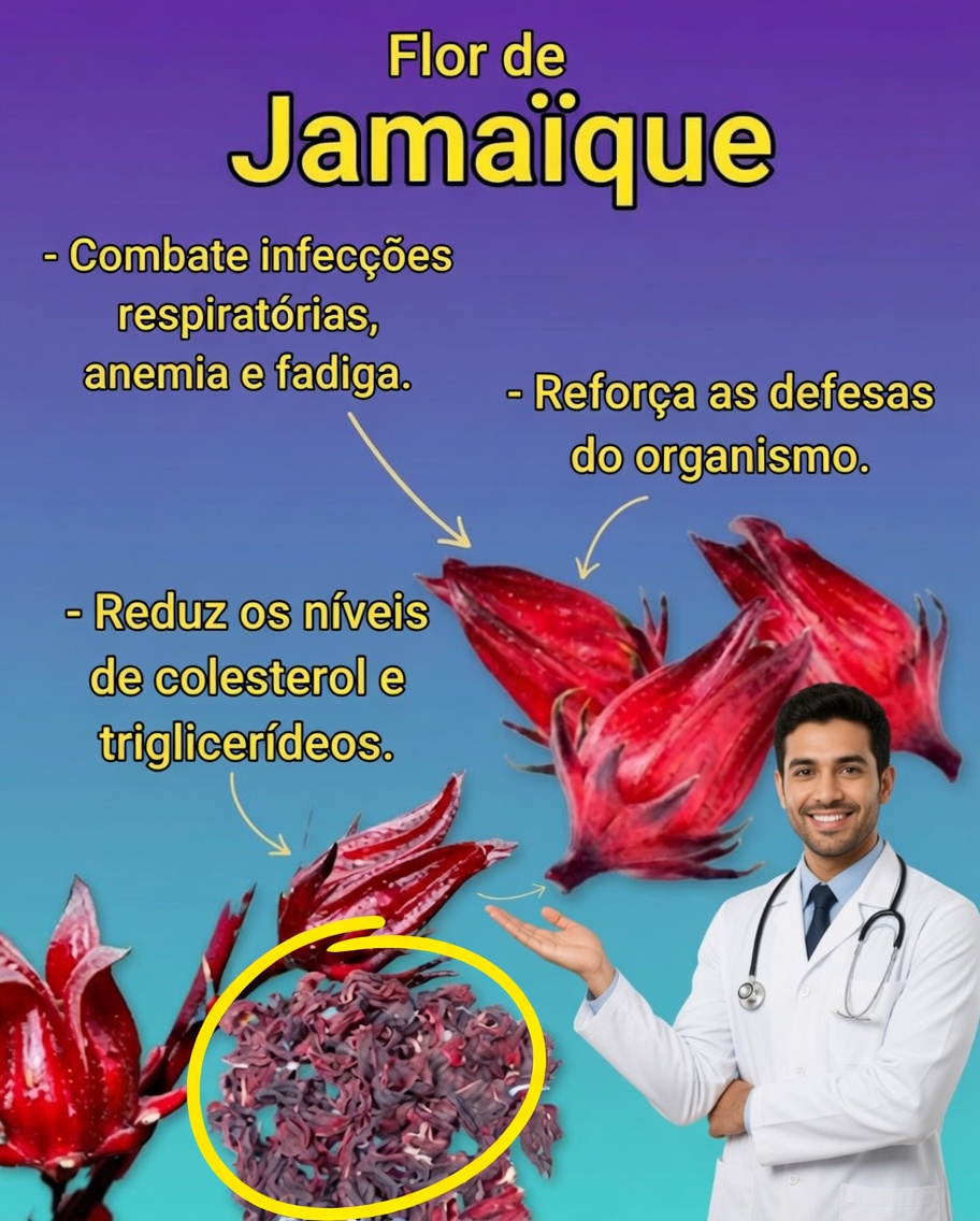 Flor de Jamaica: o elixir natural para o coração, o sangue e as defesas imunológicas