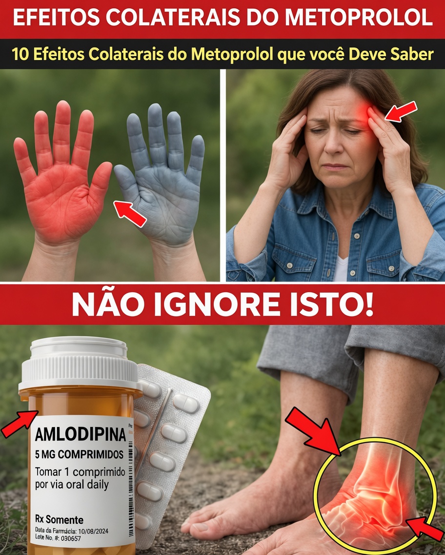 10 Efeitos Colaterais Comuns do Metoprolol que Você Deve Conhecer: Seu Guia para uma Melhor Consciência sobre a Medicação