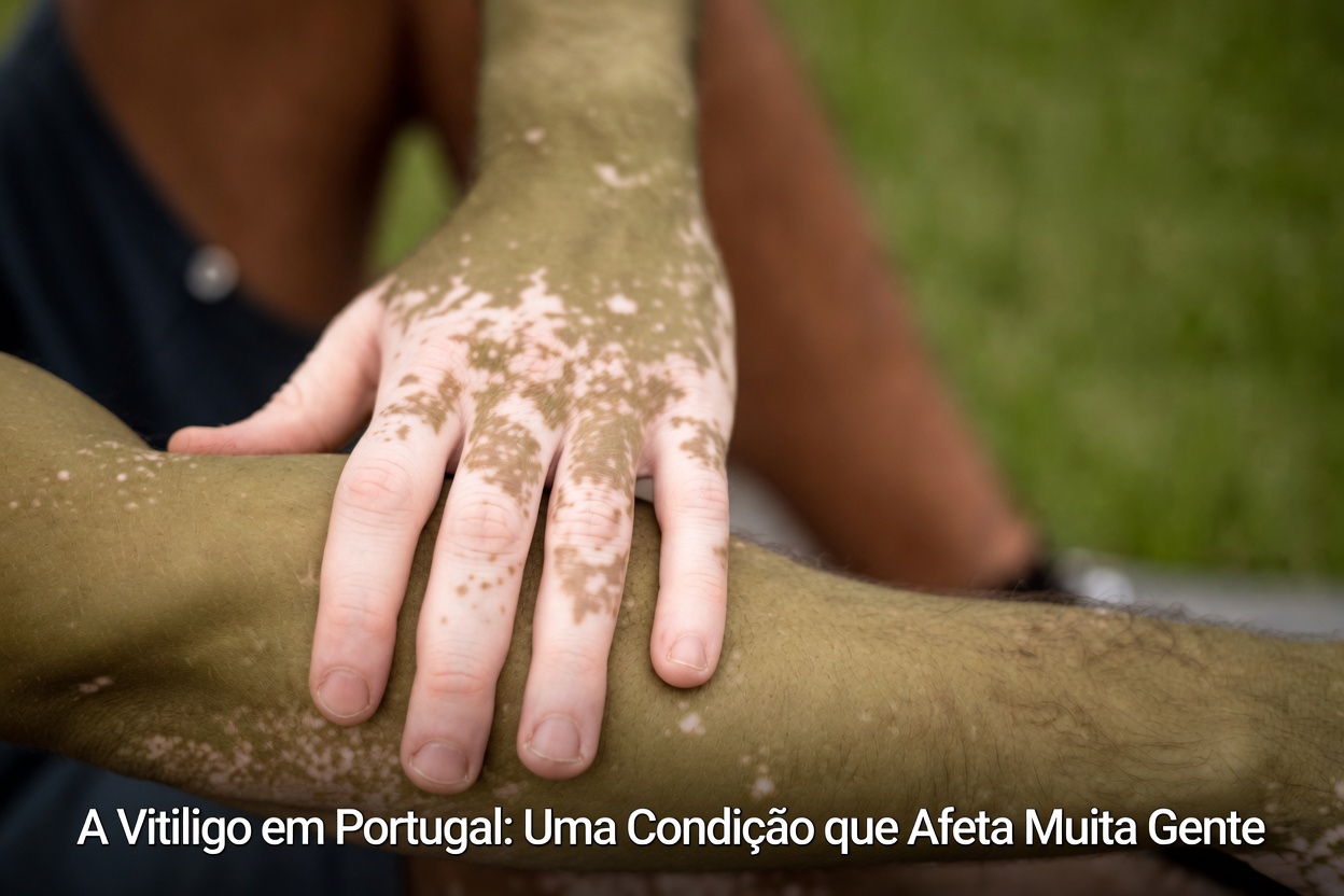 O que são essas pequenas manchas brancas na pele?