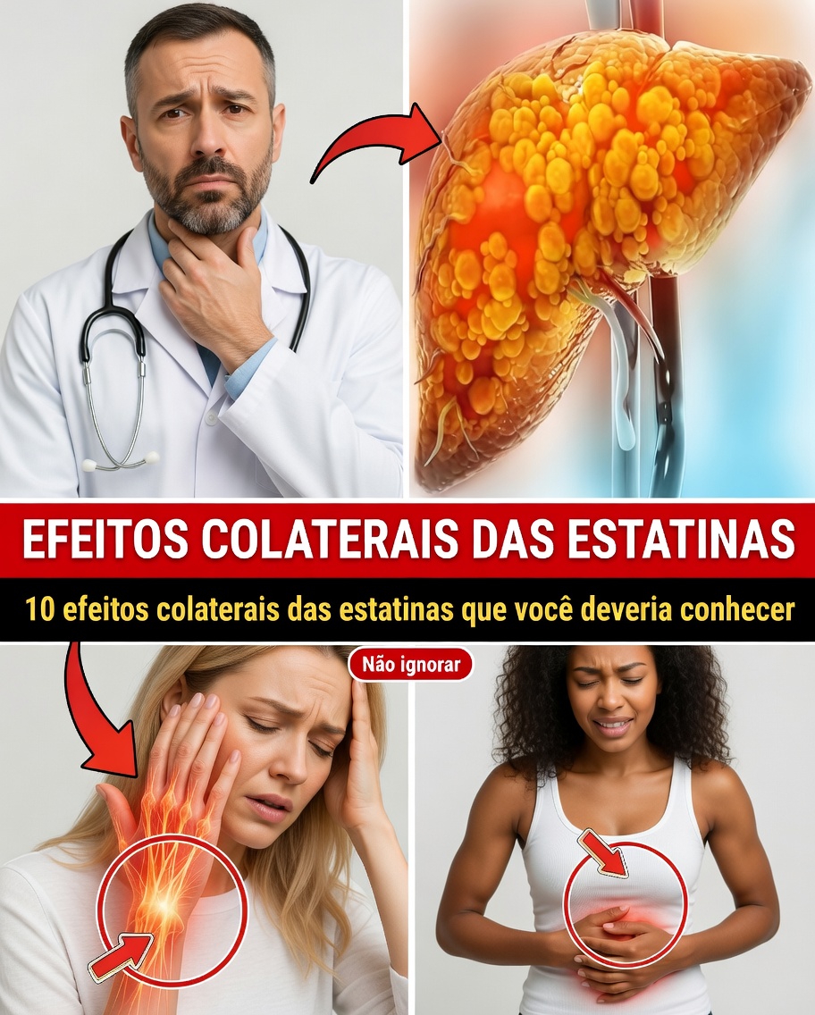 15 efeitos colaterais pouco conhecidos da atorvastatina que seu médico raramente menciona (mas que podem afetar discretamente sua energia, sua memória e seu bem-estar)