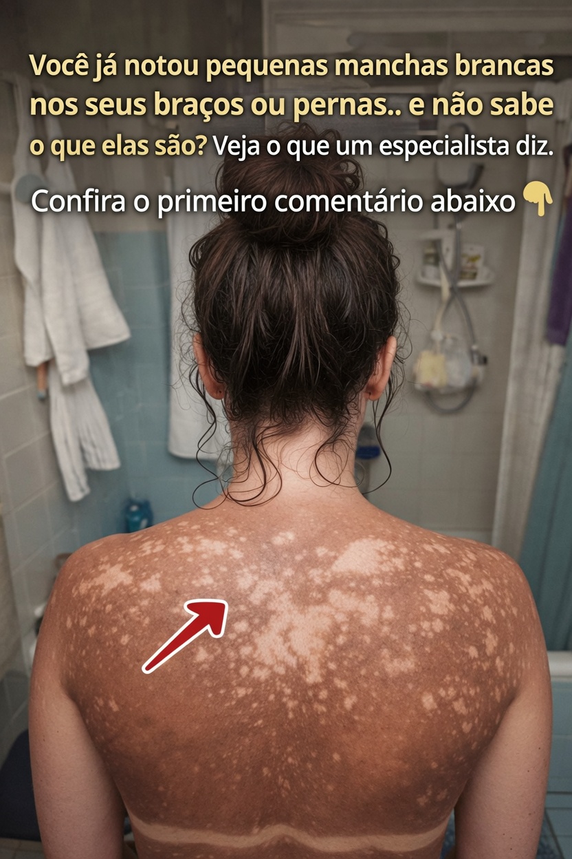 Aquelas pequenas manchas brancas nos seus braços, pernas e costas: o que você precisa saber sobre essa alteração comum da pele