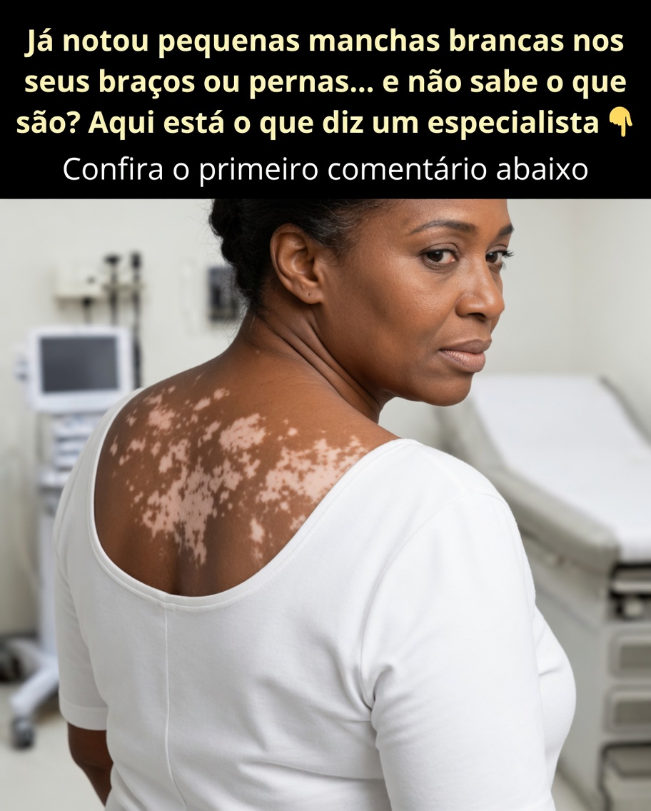 Aquelas pequenas manchas brancas nos seus braços, pernas e costas: o que você precisa saber sobre essa alteração comum da pele