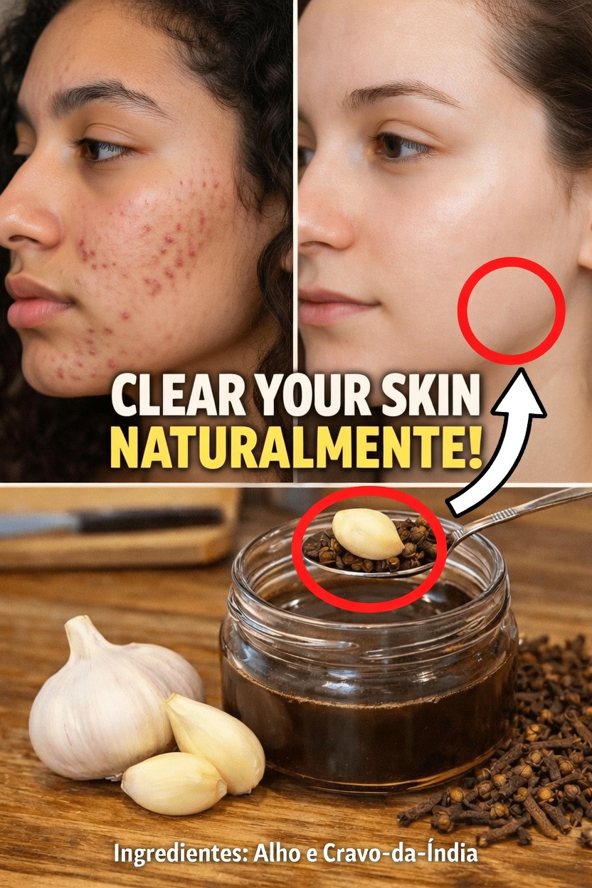 Descubra como o alho e o cravo-da-índia podem ajudar a manter a pele com aparência mais saudável: uma exploração caseira natural