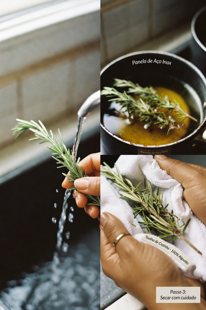 Como Fazer Óleo de Alecrim em Casa: Um Guia Simples para um Cabelo com Aparência Mais Saudável