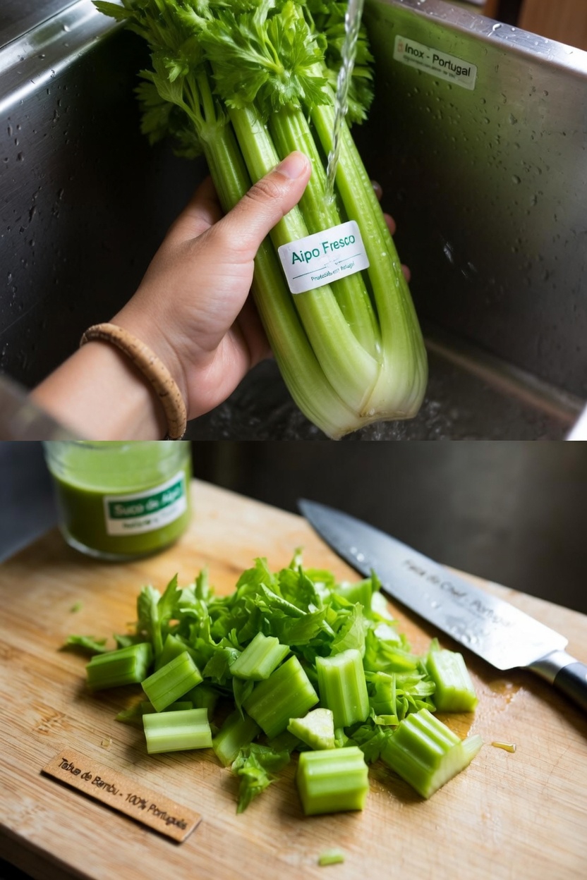O que faz do aipo um vegetal repleto de nutrientes?