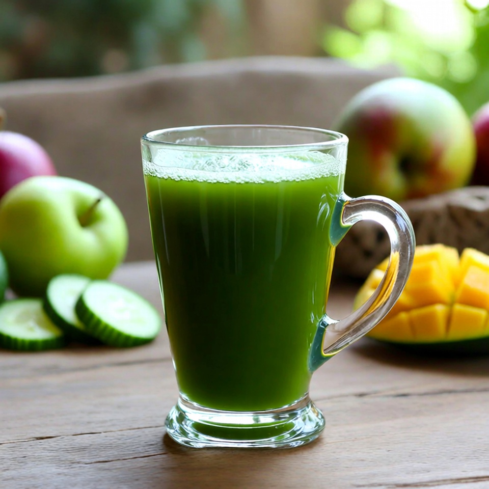 Suco de maçã, manga e pepino para emagrecer: a bebida natural que ajuda a desinchar o abdômen e a queimar gorduras