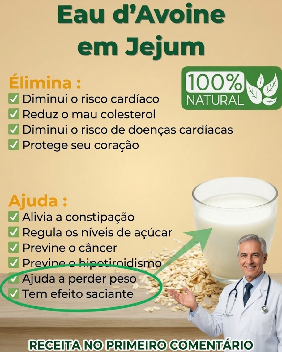 Água de aveia em jejum: benefícios, propriedades e modo de preparo