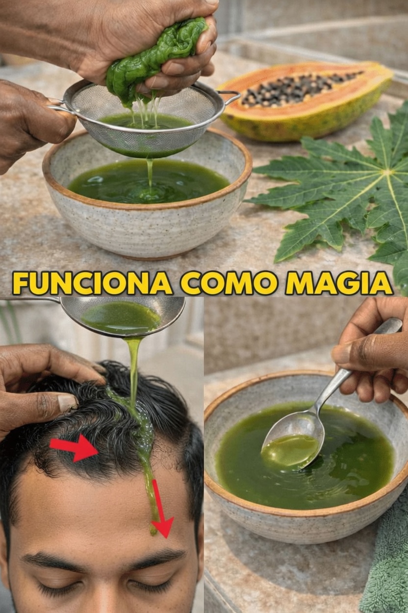 As folhas de mamão podem ajudar no crescimento mais rápido do cabelo natural 4C? Explorando dois métodos simples e o alívio da caspa