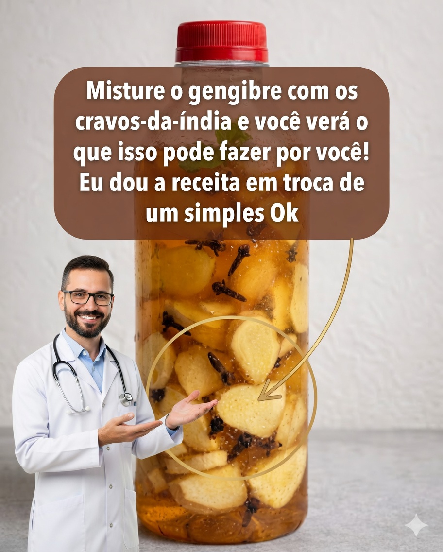 🌿 Gengibre e Cravos-da-Índia: O Remédio Natural que Pode Transformar a Sua Saúde