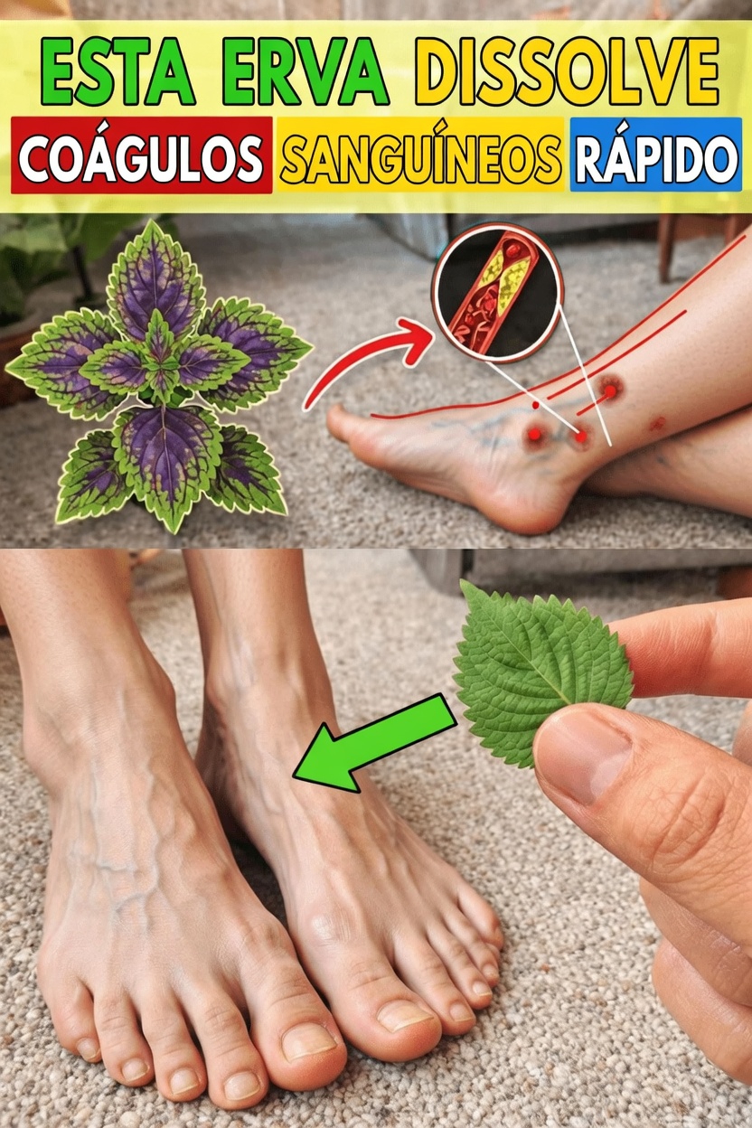 Certas Ervas do Dia a Dia Podem Ajudar a Melhorar a Circulação nas Pernas e Reduzir os Riscos de Coagulação?