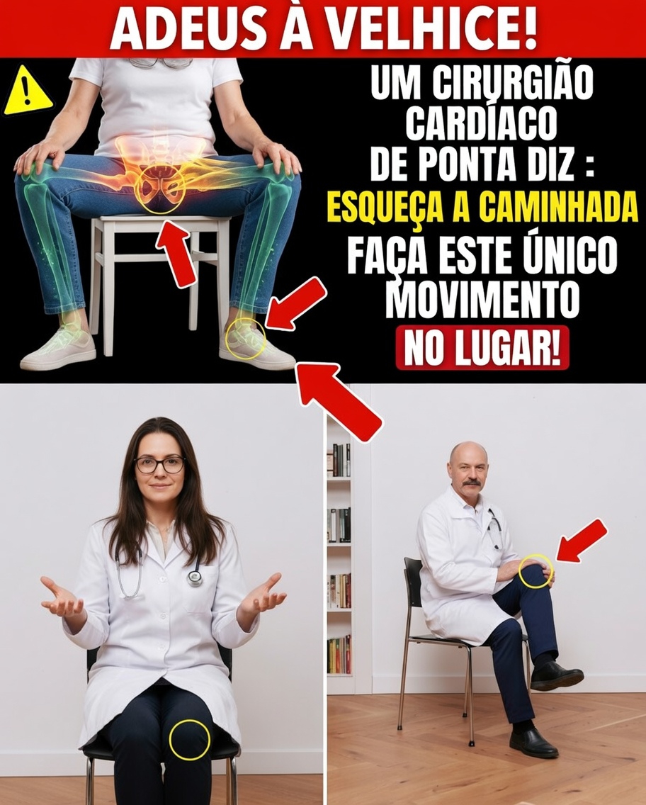 Mais de 60 anos? Este exercício na cadeira que muitos ignoram — e por que ele pode ser mais importante do que caminhar
