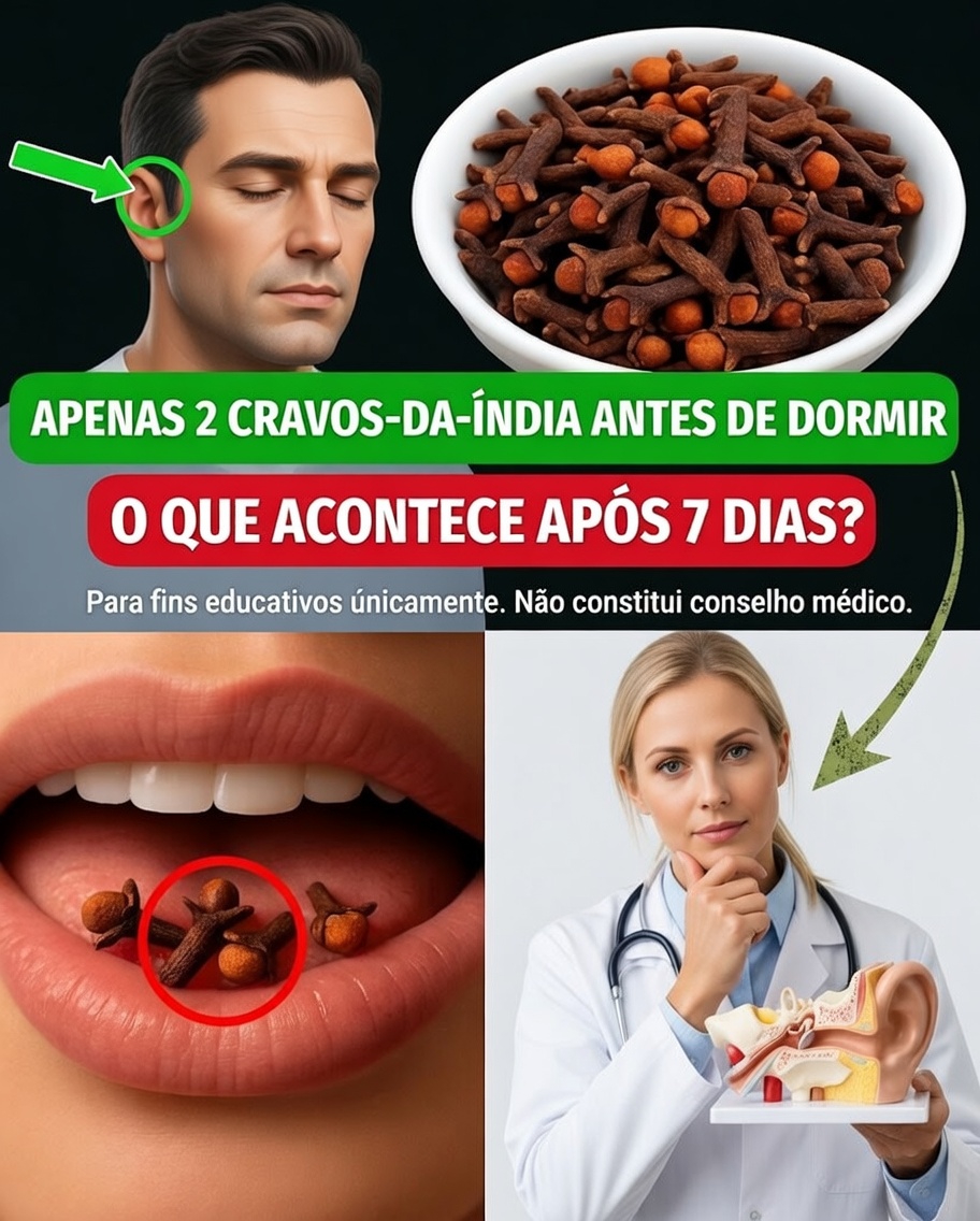 Cravos-da-índia mal utilizados: o erro oculto que sabota o seu bem-estar