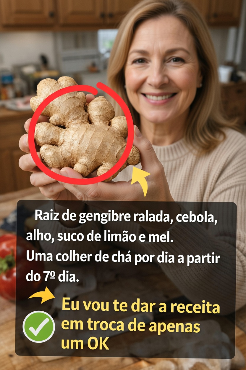Explorando os Potenciais Benefícios para o Bem-Estar de uma Mistura de Gengibre, Alho, Cebola, Limão e Mel: Um Guia Simples de Preparação Caseira