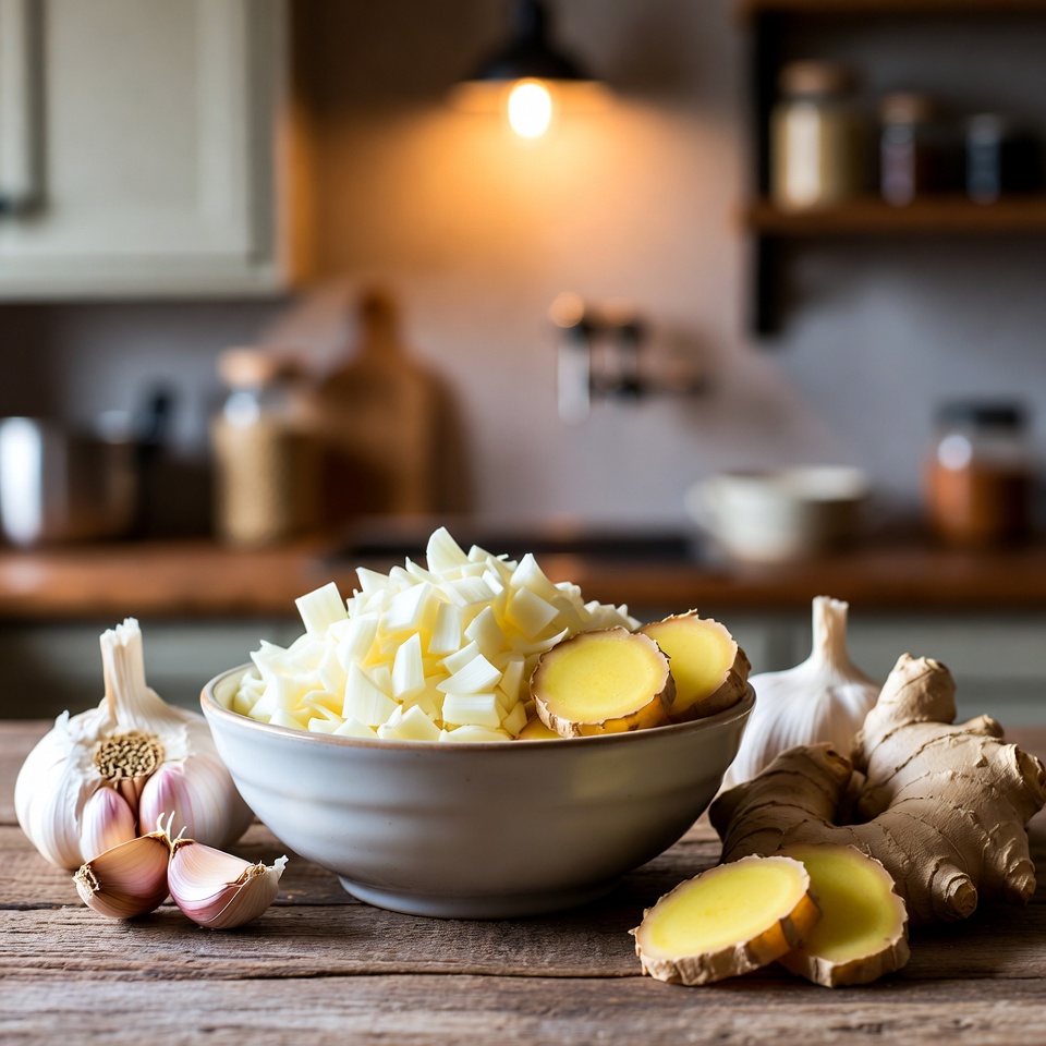 Alho e gengibre: um duo tradicional para ajudar a desobstruir os pulmões, aliviar a tosse seca e acalmar a garganta