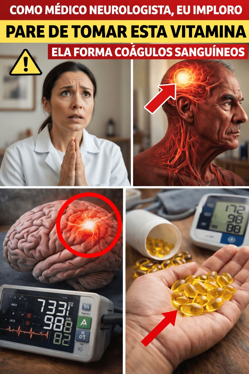 A suplementação de vitamina E em altas doses vale o risco? O que as pesquisas mostram sobre as preocupações com o AVC