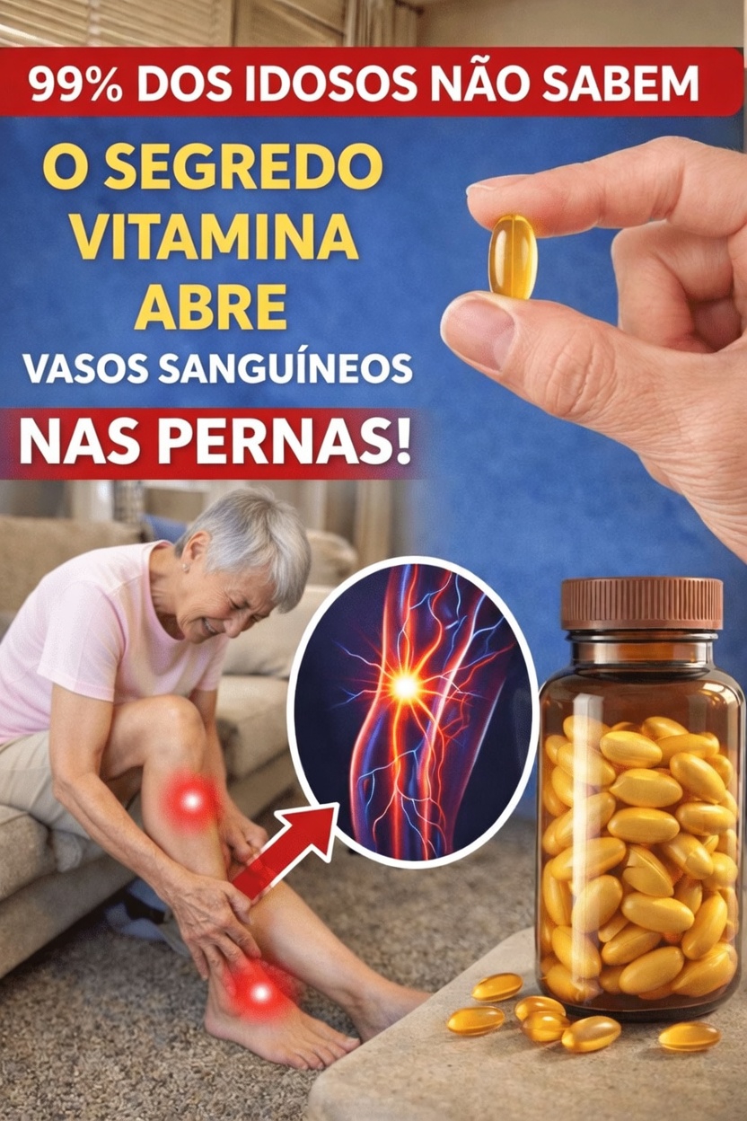 Vitaminas para Pernas Mais Fortes Rapidamente (Idosos Acima de 60 Anos)