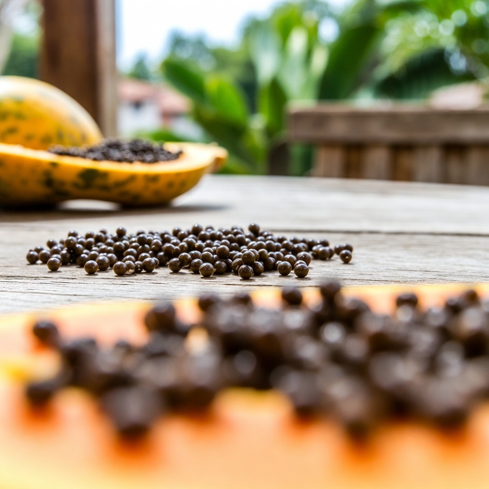 O poder oculto das sementes de mamão pode eliminar as toxinas que você acumula há anos