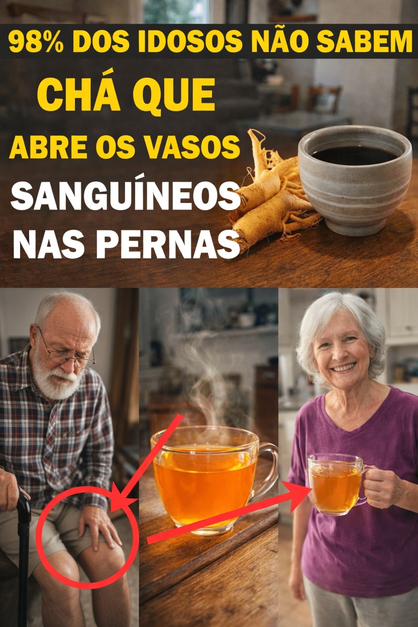 Tem mais de 60 anos? Aqui estão 3 chás para incluir na sua rotina diária para mais energia e mobilidade