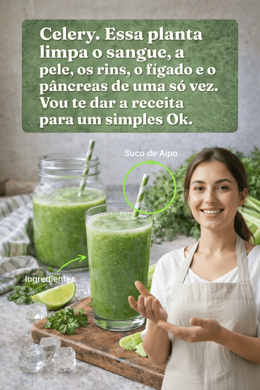 Suco de aipo: um hábito diário simples para explorar seus nutrientes naturais e benefícios de hidratação