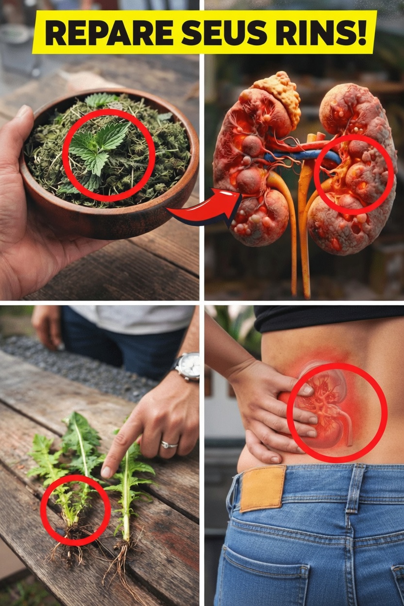 Descubra 5 ervas naturais que podem ajudar a apoiar os processos de desintoxicação e limpeza dos rins
