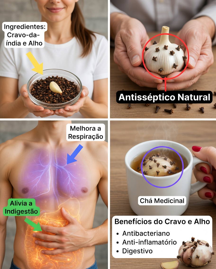 Alho e Cravo-da-Índia: O Impulso Natural Definitivo para a Saúde que Você Vai Desejar Ter Conhecido Antes