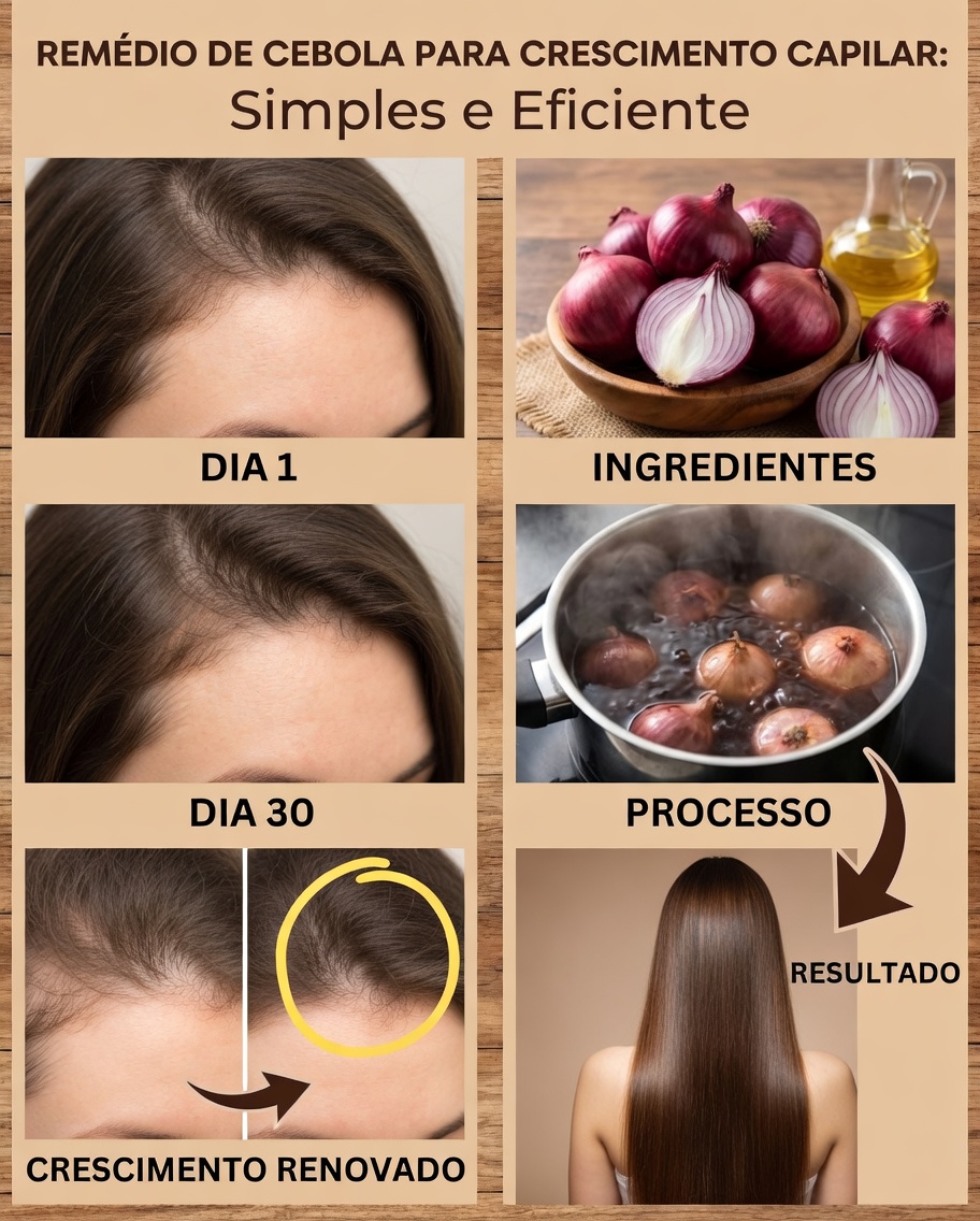 Por que uma rotina de óleo de cebola por 1 semana está chamando atenção nos cuidados naturais com os cabelos