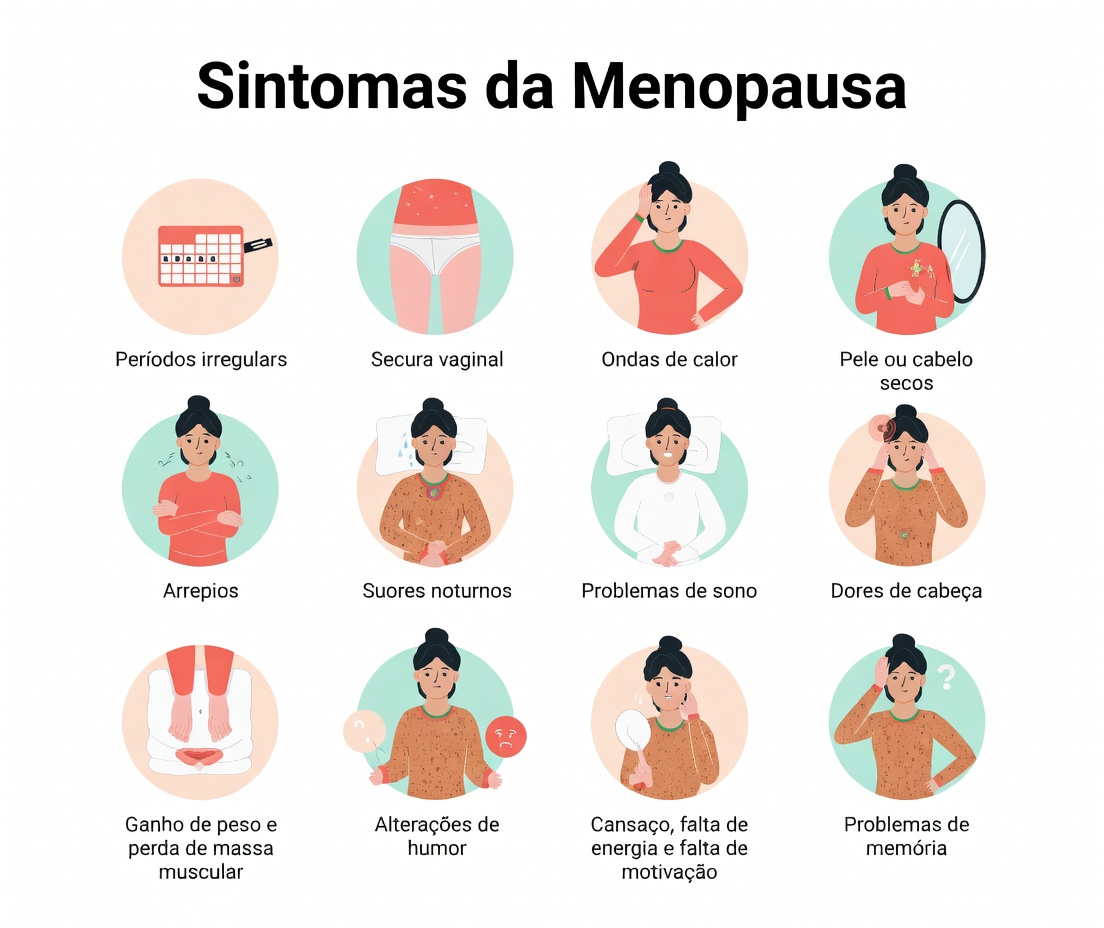 10 sinais precoces da perimenopausa e da menopausa que você deve conhecer
