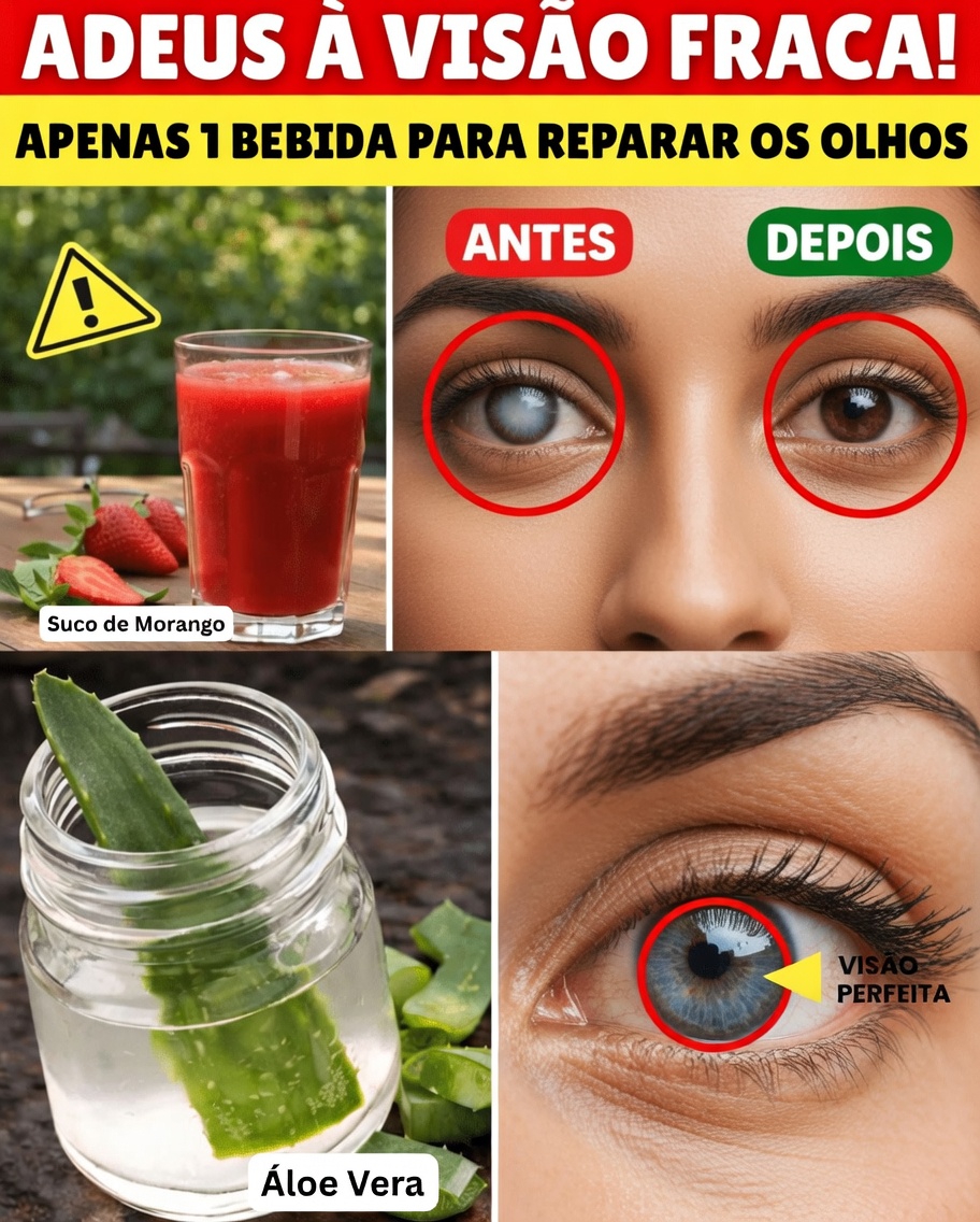 Descubra o Simples Hábito Diário de Beber que Pode Ajudar a Manter uma Visão Mais Nítida com o Avanço da Idade – Mesmo Após os 90 Anos