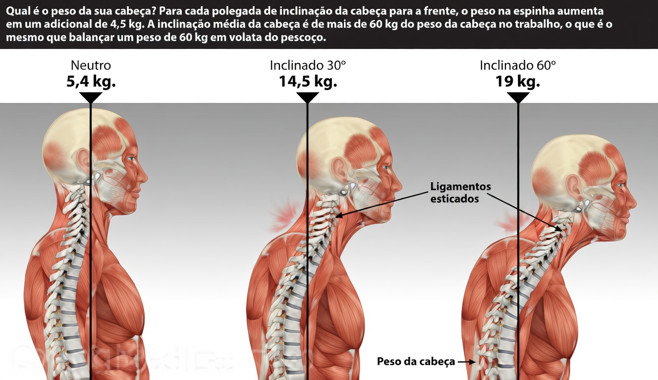 Entendendo a postura da cabeça para frente e por que ela importa depois dos 60