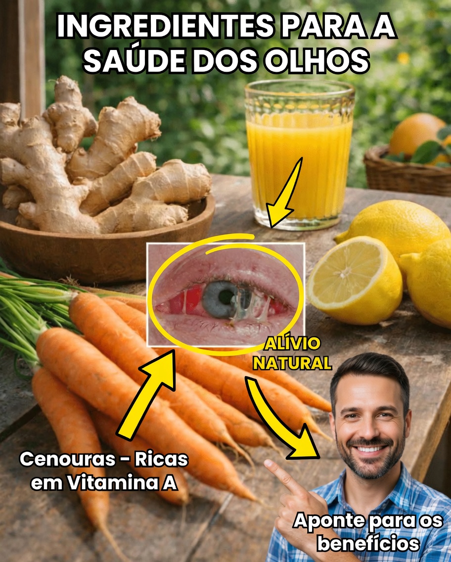 Eu Estava Perdendo a Visão e Me Sentia Impotente… Até que um Oftalmologista Compartilhou Esta Simples Ideia de Suco Natural