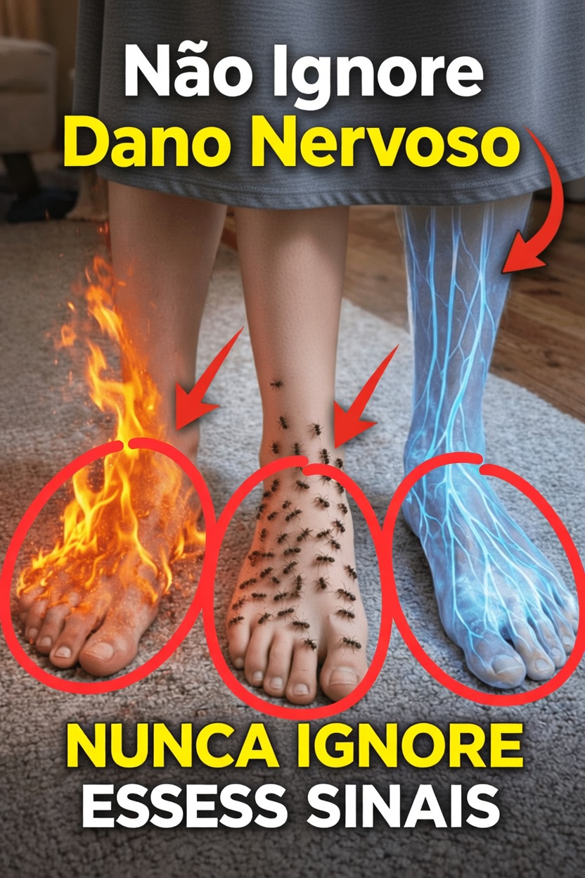 15 Sinais de Alerta Precoce de Danos nos Nervos dos Pés e das Mãos aos Quais Você Deve Prestar Atenção