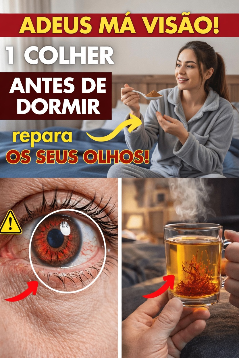 O Que Pessoas com Mais de 60 Anos Devem Saber Sobre o Uso de Açafrão Antes de Dormir para Apoiar Naturalmente a Saúde dos Olhos