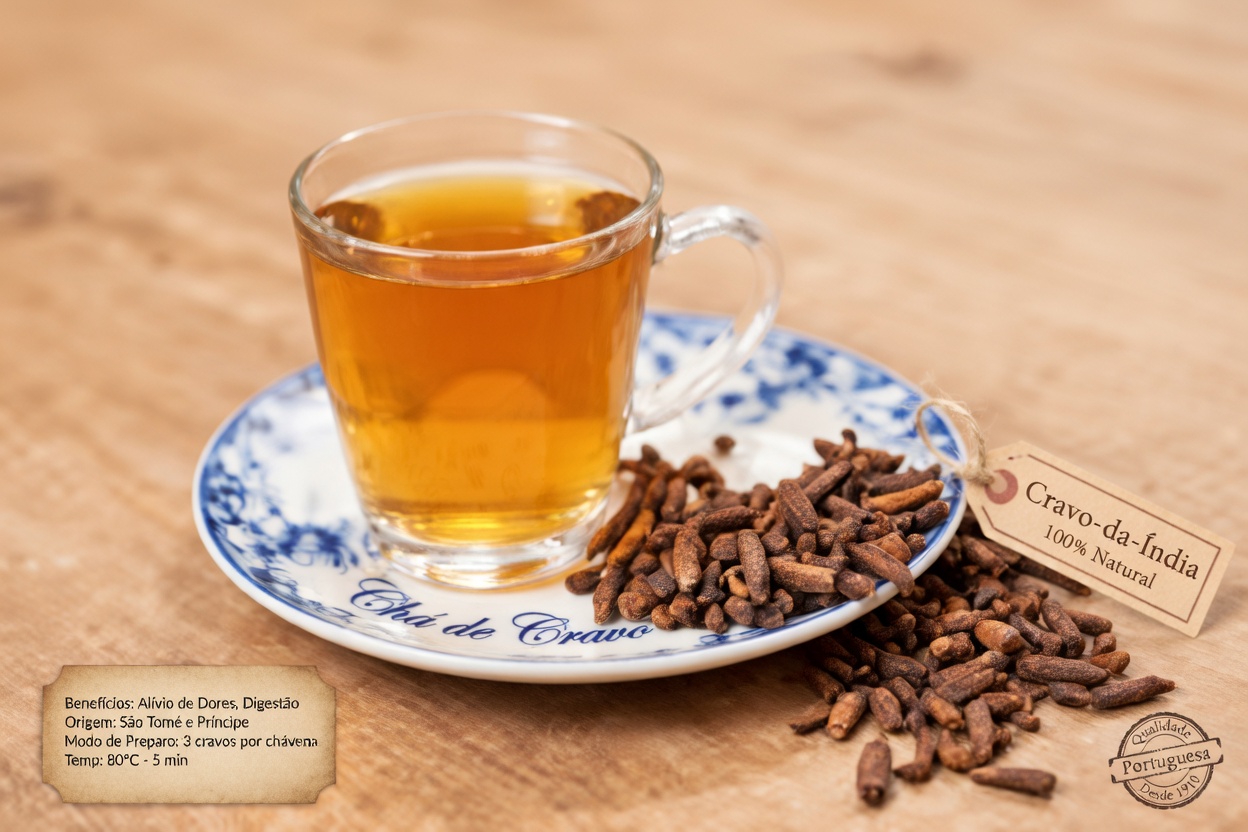 Você Sabia dos Surpreendentes Benefícios de Beber Chá de Cravo?