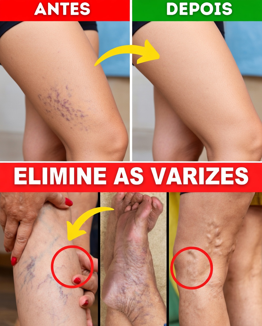 10 Maneiras Naturais de Eliminar as Varizes e Melhorar a Circulação Sanguínea Naturalmente