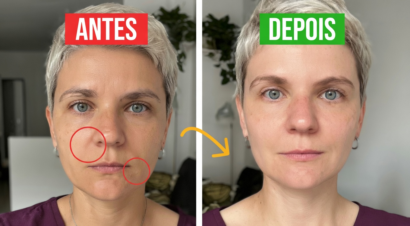 Uma rápida rotina diária de massagem facial de 2 minutos para ajudar a revitalizar a aparência da pele madura