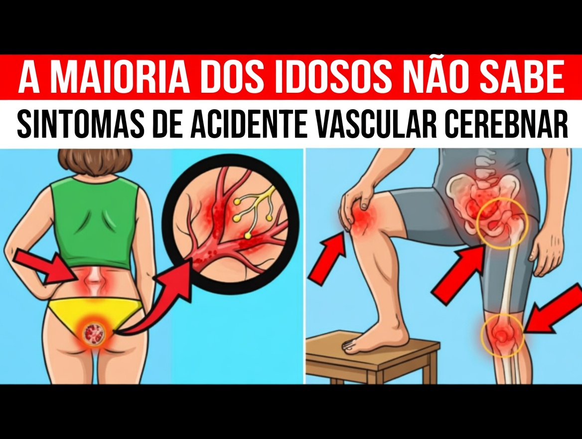 Quais são os 7 sinais de alerta do AVC lacunar que a maioria dos idosos com mais de 60 anos costuma ignorar