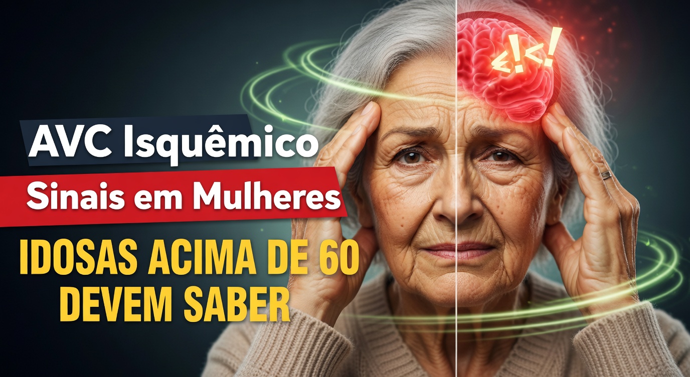 Quais são os 7 sinais de alerta do AVC lacunar que a maioria dos idosos com mais de 60 anos costuma ignorar