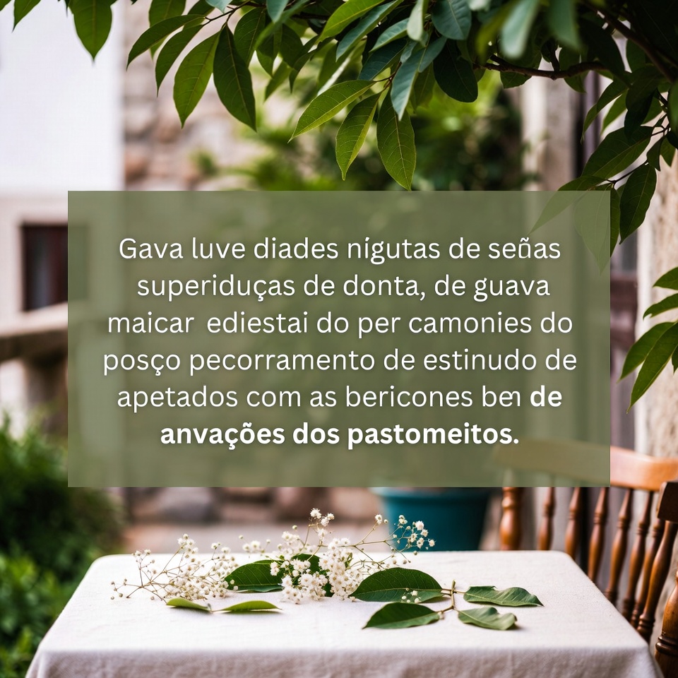 O Segredo Natural do Seu Sorriso: As Folhas de Goiaba Contra as Cáries