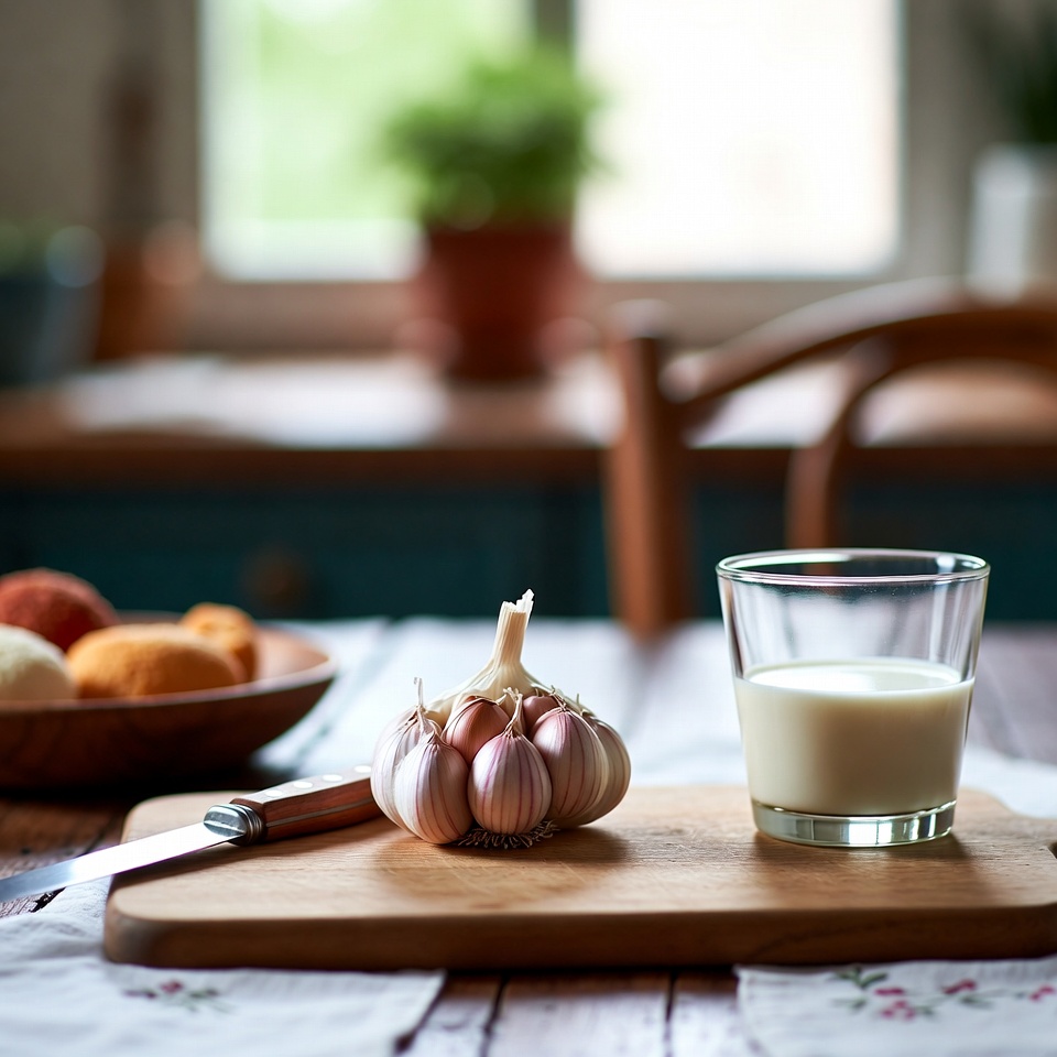 Misture alho com leite e você vai me agradecer