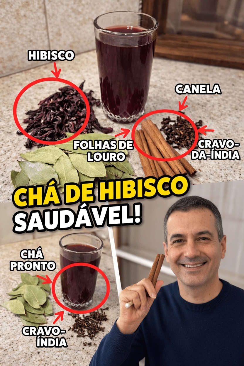 Por que as mulheres precisam experimentar esta combinação de chá de cravo, canela, folhas de louro e flor de hibisco?