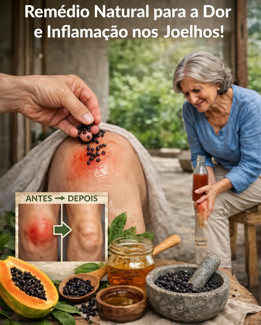 Sementes de mamão: um remédio caseiro simples para explorar no conforto das articulações e no suporte à mobilidade no dia a dia