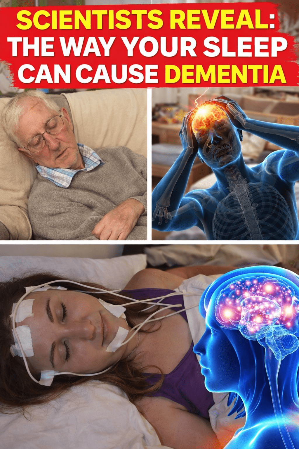 A surpreendente ligação entre os seus hábitos de sono e a saúde do cérebro na velhice