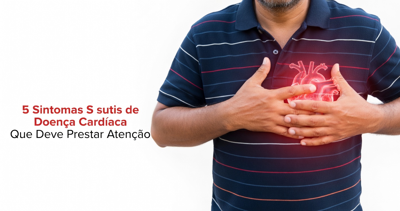 5 Sinais Sutis de Alerta de que a Saúde do Seu Coração Pode Precisar de Atenção