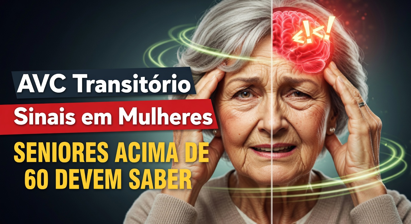 10 Sinais Sutis de um Ataque Isquêmico Transitório (AIT) que Pessoas com Mais de 60 Anos Muitas Vezes Ignoram