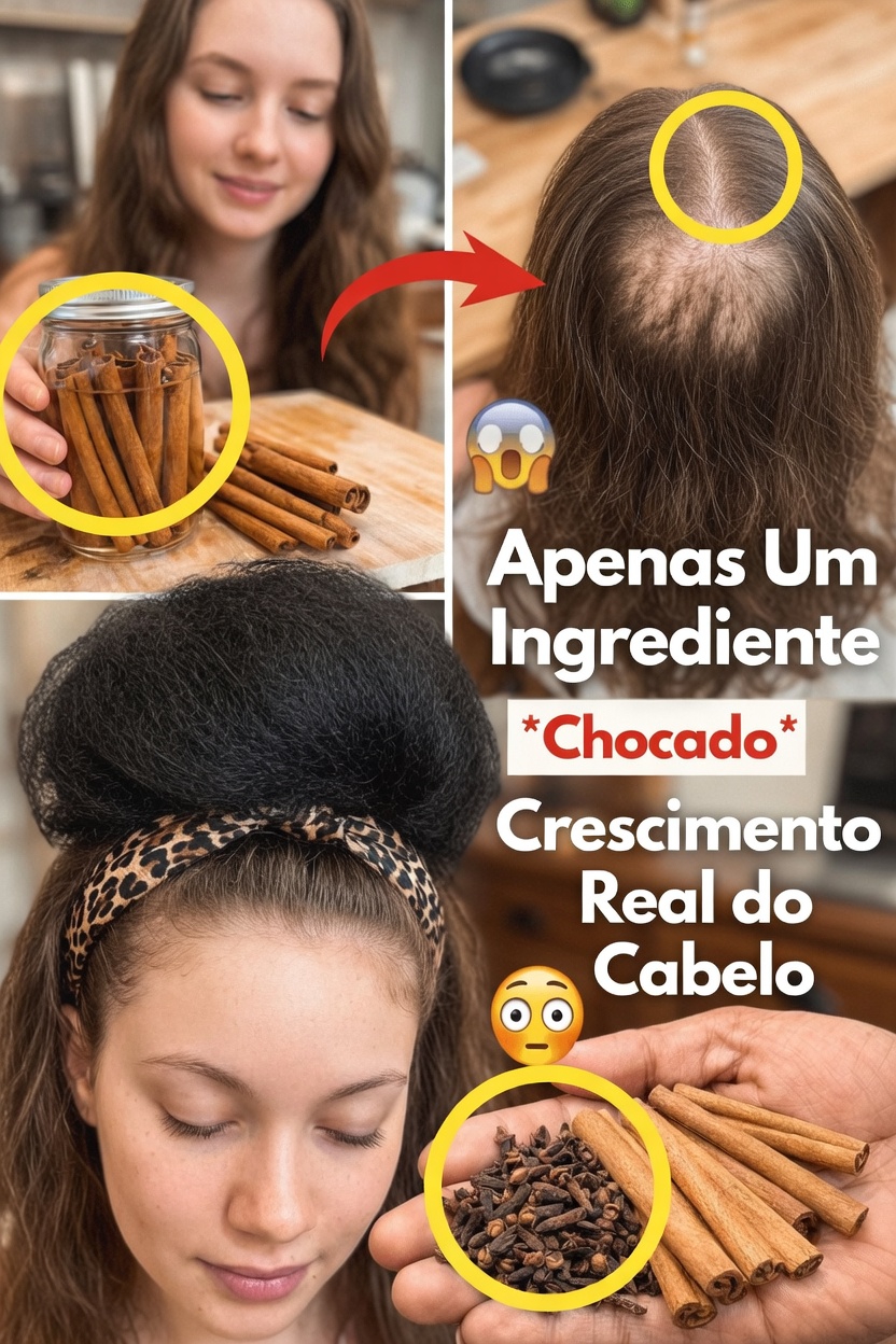 Cravo e Canela: Uma Mistura Natural de Cozinha para Apoiar o Crescimento Saudável do Cabelo