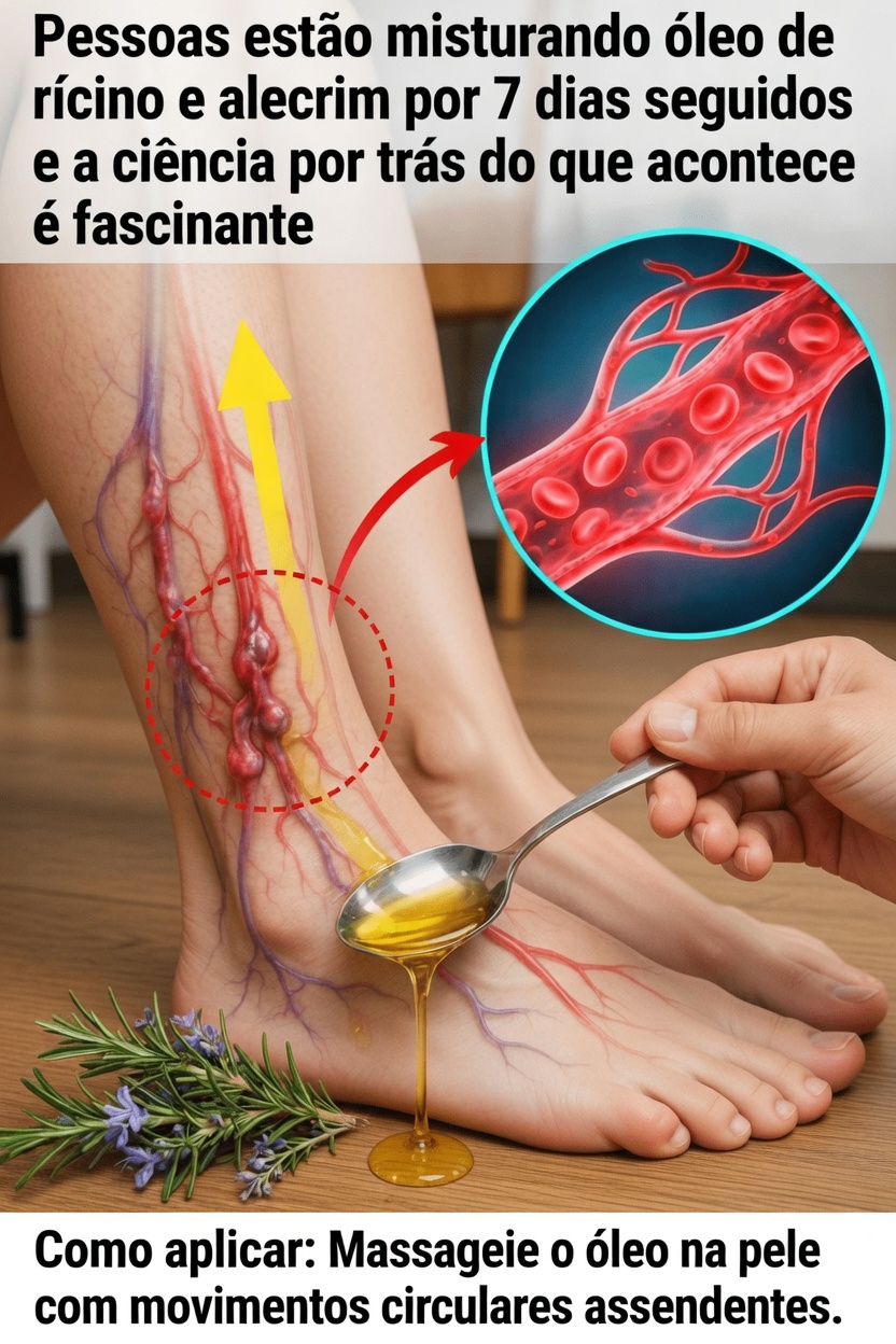 Descubra Como Preparar uma Mistura de Óleo de Rícino e Alecrim para Sua Rotina Semanal de Bem-Estar em Casa