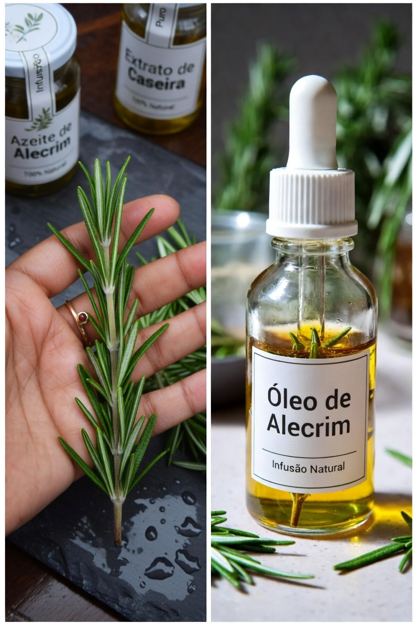Descubra Como Preparar uma Mistura de Óleo de Rícino e Alecrim para Sua Rotina Semanal de Bem-Estar em Casa