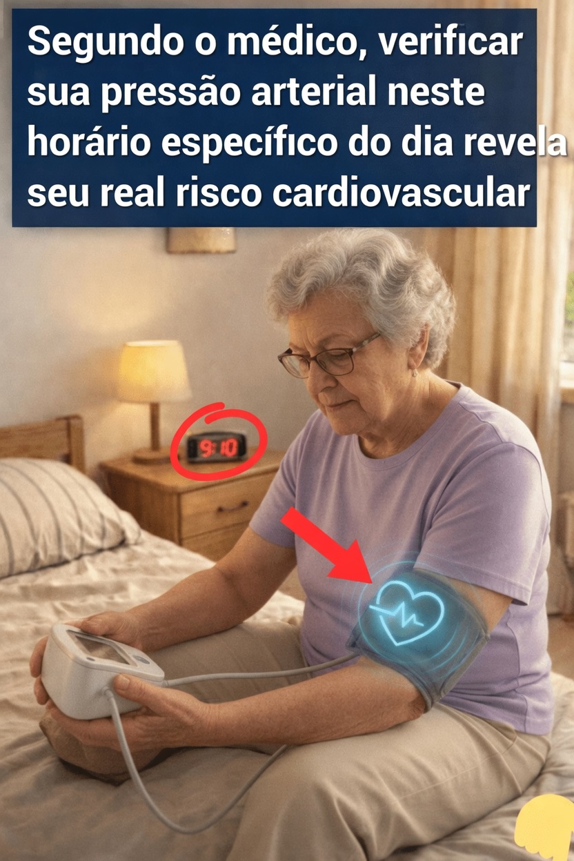 O único momento do dia em que a sua medição matinal da pressão arterial revela o seu verdadeiro risco para a saúde do coração