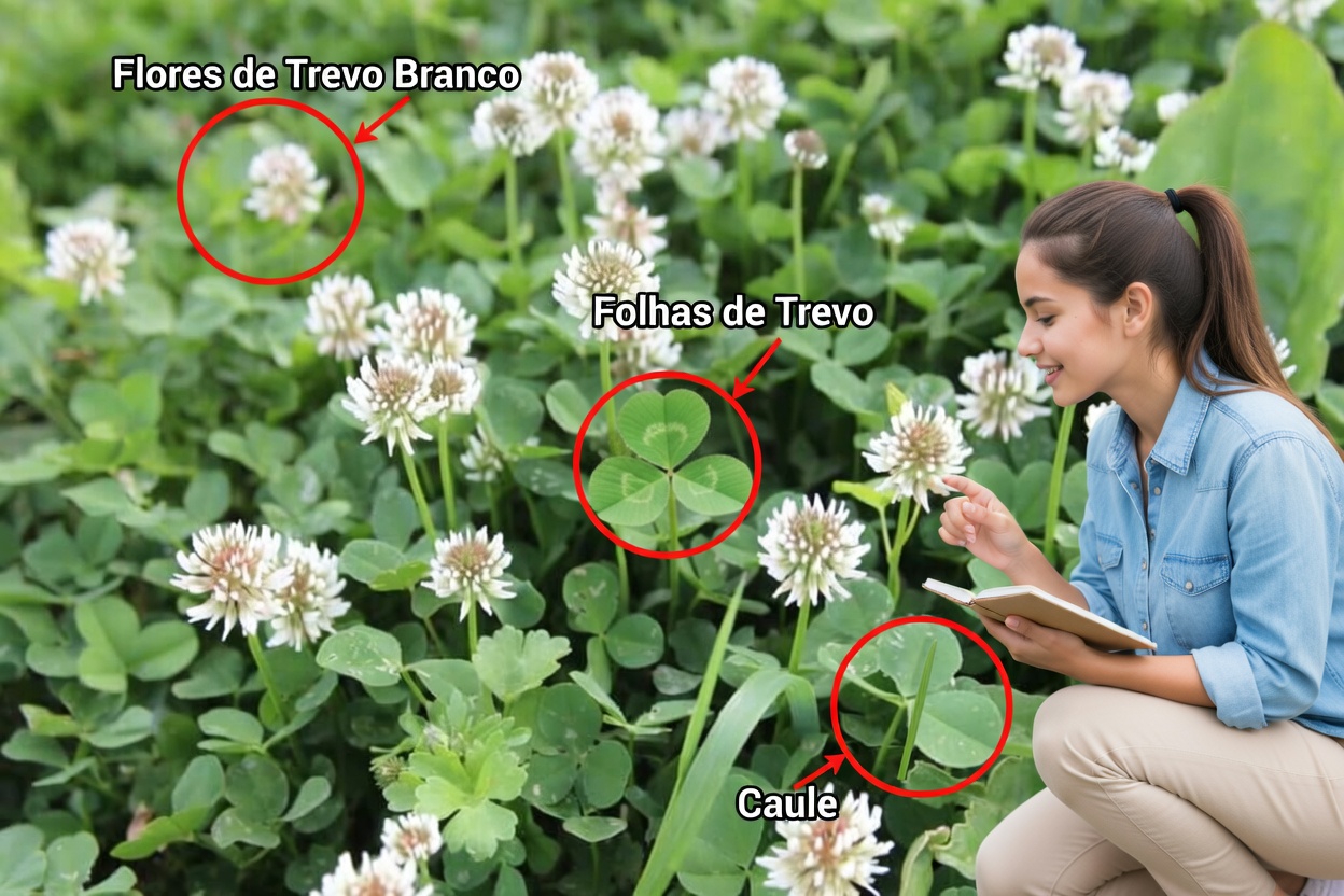 🌿 Trevo-branco (Trifolium repens): 15 benefícios para a saúde e como fazer um chá simples