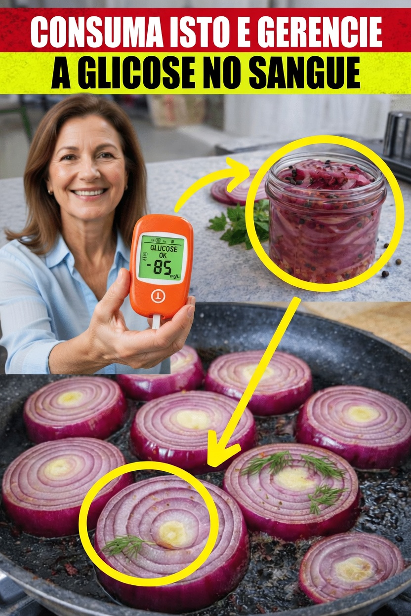 Cebolas: maneiras simples de adicionar este vegetal do dia a dia para um possível apoio ao açúcar no sangue e à saúde do coração